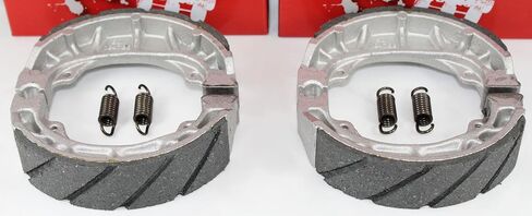 WATER GROOVED FRONT & REAR BRAKE SHOES +SPRINGS For the Honda TRX 90 90X 90EX Sportrax TRX 125 Fourtrax ATVs in Kuwait
