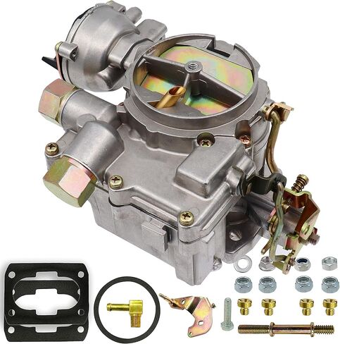 المكربن ​​البحري 2 برميل كارب لمحركات Mercruiser 4.3L 4 CYL Mercarb مع وصلات طويلة وحشيات خنق كهربائي، استبدال 3310-864940A01 in Kuwait