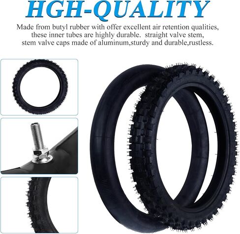 2.50/2.25X14 60/100-14 الأنبوب الداخلي للإطار الأمامي 2.50/2.25-14 صمام الدراجة الترابية TR-4 in Kuwait