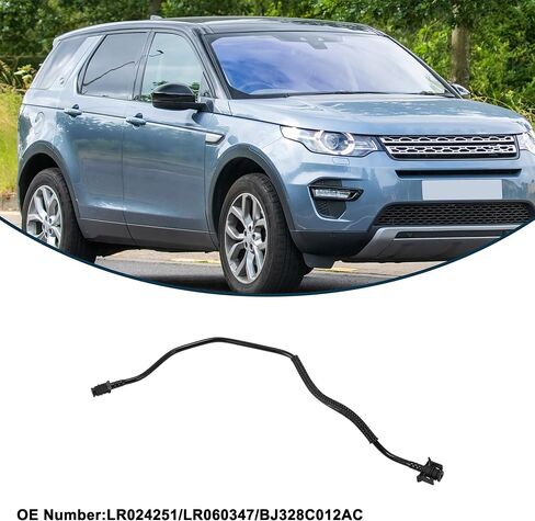 Radiator Hose Heater Hose Radiator Outlet Hose Pipe for Discovery Sport (L550) 2015-2017 No.LR024251 Rubber Coolant Pipe Black 1 Pc in Kuwait