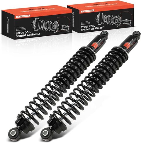 A-Premium Rear Towing Shocks Compatible with Jeep Grand Cherokee 1999-2004, WJ Series - 2x Replacement Suspension Load Adjusting Shock Absorber Strut in Kuwait