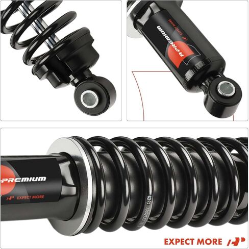 A-Premium Rear Towing Shocks Compatible with Jeep Grand Cherokee 1999-2004, WJ Series - 2x Replacement Suspension Load Adjusting Shock Absorber Strut in Kuwait