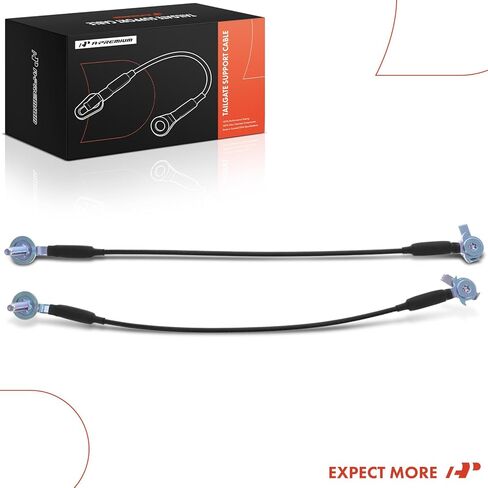 A-Premium Tailgate Support Cable Compatible with Jeep JT Series Gladiator 2020 2021 2022 2023 2024, 19.09 Inch, Rear Tailgate Driver and Passenger Side, 2-PC Set, Replace# 68335661AA, 68335661AB in Saudi Arabia