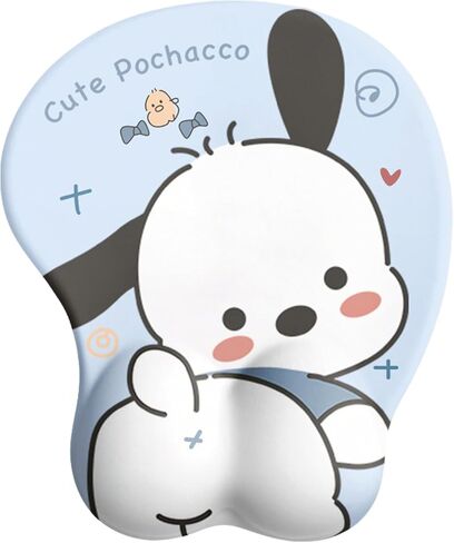 3D Cartoon Mouse Pad with Wrist Rest, Raised Buttocks Ergonomic Mousepad Funny Gift, Desktop Computer Laptop Gaming Mouse Pad with Wrist Support for Office/Home/School/Business/Internet Cafe (#A6) in Saudi Arabia