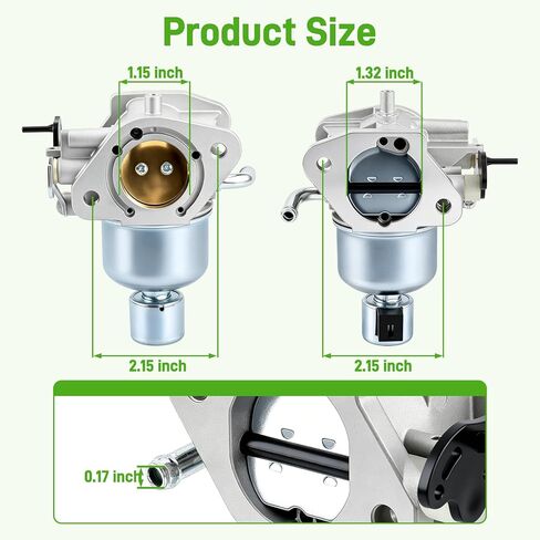 Carburetor for Kohler 7000 Series KT725 KT730 KT745 KT740 KT735 22HP 23HP 24HP 25HP 26HP Engines, Replaces 1685321-S 3285361-S, 3285347-S, with Air Filter Tune Up Kit in Saudi Arabia