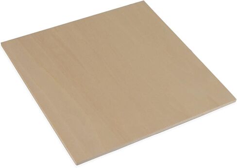 MUKCHAP 15 Piece 10 Inch Square Wood Sheets, 1/4 Inch Unfinished Wood Sheets, Plywood Boards for Crafts, Drawing, Carving, DIY in Kuwait