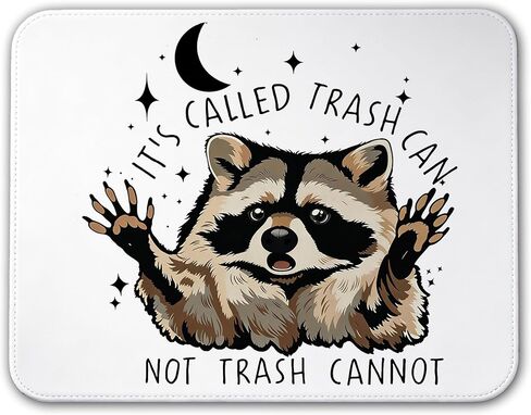 The Horrors Persist But So Do I Raccoon Mouse Pad, Funny Dumpster Fire Non-Slip Mousepad, Mental Health Humor Gifts for Nurse Coworker Best Friend, Sarcastic Desk Decor 10x8 inch in Kuwait