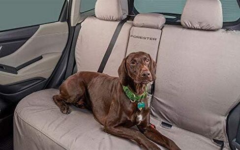 Subaru Rear Polyester Bench Seat Cover for 2019-2024 Forester & 2025 Forester Wilderness - F411SSJ011 - Genuine OEM in Kuwait