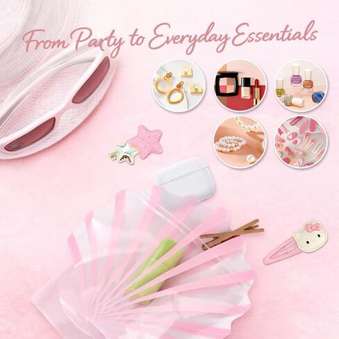 Luvlewen 15pcs Seashell Bags, Hangover Recovery Kit Bags, Beach Party Favor Bags in Saudi Arabia