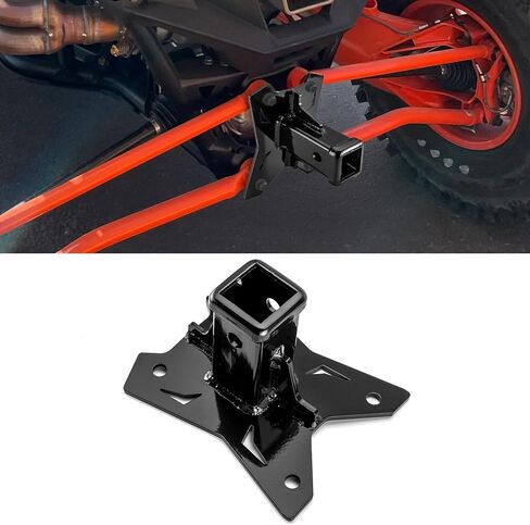 وصلة وصلة مقطورة خلفية مقاس 2 بوصة من الفولاذ عالي التحمل متوافق مع Polaris RZR Pro R 4 2022-2026 (بدون حفر) in Kuwait