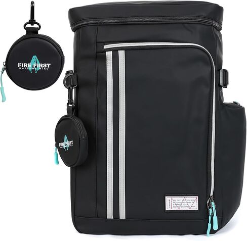 FIREFIRST X Hatsune Miku New Collaboration 19.3L Laptop Backpack,with a Mini Storage Bag,Miku Bag for Cosplay and Concert in Kuwait