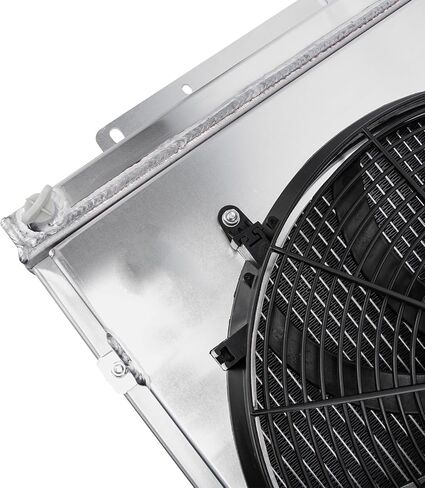 3 Row Aluminum Radiator Shroud Fan Compatible with 1967-1969 1968 Chevy Camaro SS Z28/Pontiac Firebird in Saudi Arabia
