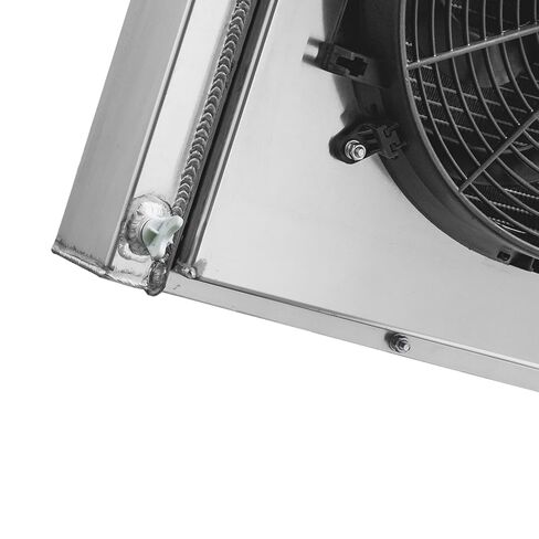 4 Row Radiator Shroud Fan Compatible with 1989-91 Chevy/GMC R2500 R3500 V2500 V3500 7.4L 454 V8 in Saudi Arabia