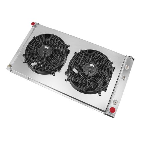 4 Row Radiator Shroud Fan Compatible with 1989-91 Chevy/GMC R2500 R3500 V2500 V3500 7.4L 454 V8 in Saudi Arabia