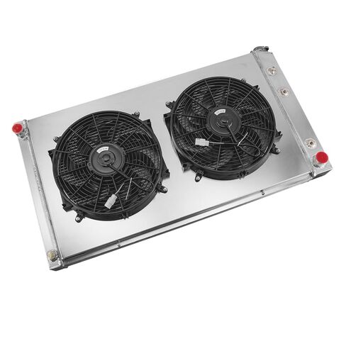 4 Row Radiator Shroud Fan Compatible with 1989-91 Chevy/GMC R2500 R3500 V2500 V3500 7.4L 454 V8 in Saudi Arabia