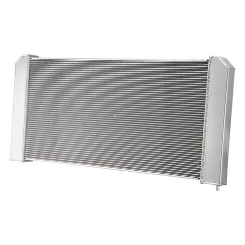 4 Row Core All Aluminium Radiator Shroud Fan Compatible with Chevy C4500 C6500 Kodiak/GMC C5500 Topkick 6.6L 8.1L 2003-2009 2004 05 06 07 08 3 Row radiators in Saudi Arabia