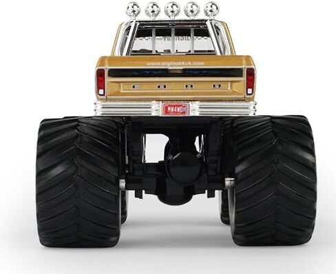 Greenlight 88061 1:43 Scale Bigfoot #1 50th Anniversary 1979 F-250 Monster Truck Gold Adult Collectible in Kuwait