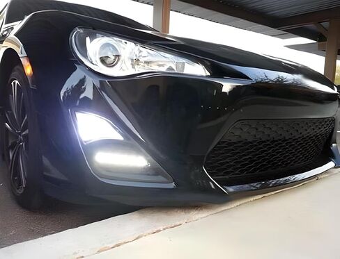 iJDMTOY OEM Fog Bezel Fit 6-LED High Power LED Daytime Running Lights DRL Kit Compatible with 2013-2016 Scion FR-S FRS in Kuwait