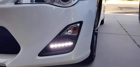 iJDMTOY OEM Fog Bezel Fit 6-LED High Power LED Daytime Running Lights DRL Kit Compatible with 2013-2016 Scion FR-S FRS in Kuwait