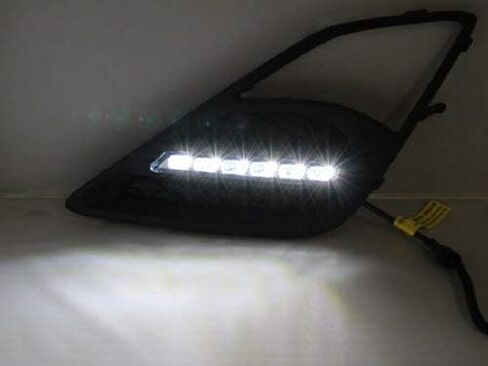 iJDMTOY OEM Fog Bezel Fit 6-LED High Power LED Daytime Running Lights DRL Kit Compatible with 2013-2016 Scion FR-S FRS in Kuwait