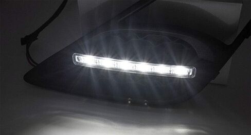 iJDMTOY OEM Fog Bezel Fit 6-LED High Power LED Daytime Running Lights DRL Kit Compatible with 2013-2016 Scion FR-S FRS in Kuwait