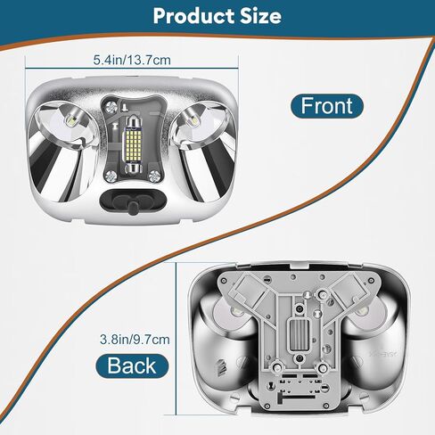 F37Z-13776-B LED Map Lamp Assembly with Cover, Interior Map Light Replace F37Z-13776-B, F37Z13776B, F67Z-13783-AA, F67Z13783AA, Compatible with Ford Ranger 1993-2004 in Saudi Arabia