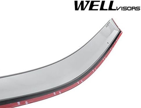 Wellvisors Side Window Visor Wind Deflectors Rain Guards Compatible with 2017-2026 Honda Ridgeline with Chrome Trim in Saudi Arabia