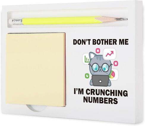 Inspirational Everything is Figureoutable Sloth Note Holder, Cute Motivation Desk Organizer for Teacher Coworker Friend, Encouragement Gift for Office School Home Note Pad Holders KBB01 in Saudi Arabia