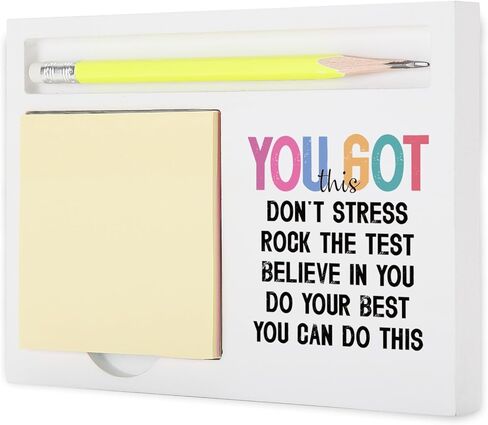 Inspirational Everything is Figureoutable Sloth Note Holder, Cute Motivation Desk Organizer for Teacher Coworker Friend, Encouragement Gift for Office School Home Note Pad Holders KBB01 in Kuwait