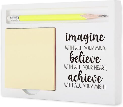Inspirational Everything is Figureoutable Sloth Note Holder, Cute Motivation Desk Organizer for Teacher Coworker Friend, Encouragement Gift for Office School Home Note Pad Holders KBB01 in Kuwait