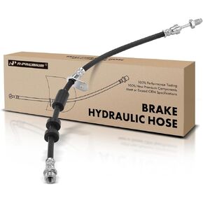 A-Premium Front Driver or Passenger Brake Hydraulic Hose Compatible with Select Ford and Lincoln Models - Escape 2018-2019, MKC 2015-2019 - Replace# EJ7Z2078A in Kuwait