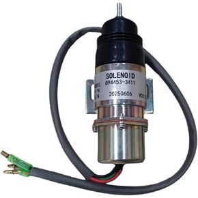 MV1-58 894453-3411 Flameout Solenoid Valve 12V Excavator Shut Off Compatible With Hitachi Isuzu Engine Kobelco in Saudi Arabia