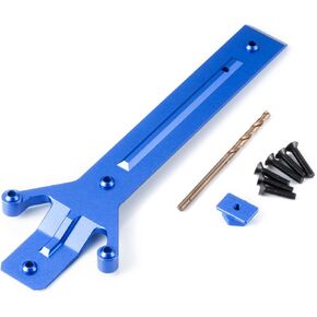 LSG RC Aluminum Alloy Chassis Skid Plate for 1/16 Tra-xxas Mini Maxx 2S 4WD Mini XRT VXL-3S Monster Truck Protection Frame Upgrades Parts(Blue) in Saudi Arabia