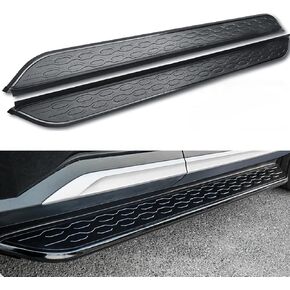 2 pcs fit for Honda CRV CR-V 2023-2025 Side Step Running Board Pedal Aluminium All Black (with Brackets) in Kuwait