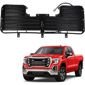 Dasbecan 601-374 Radiator Shutter Assembly Cpmpatible with Silverado 1500 2017 2018, GMC Sierra 1500 2017 2018 2019 Replaces# 84363184 23300225 GM1206119 in Kuwait