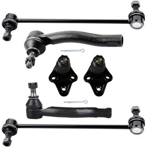 1pc Front Right Tie Left Outer Rod 2pcs Sway Bars Suspension Kit Lower Side Alloy Steel Coated Greasable for Toyota for Corolla 1.8L 2003-2008 in Saudi Arabia