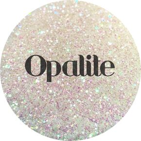 White Opal Iridescent | Polyester Glitter | Glitter for Arts & Crafts | Tumblers | Cosmetics | Nails | Epoxy Resin Art | Slime | DIY | Body Glitter | 2 oz Bottle in Kuwait