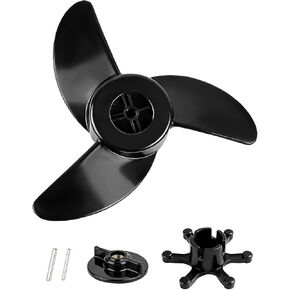 3-Blade Trolling Motor Propeller, 3.5" Hub, Replaces MGA089B, Fits MotorGuide Machete III 3.5" Motors (R3 55lb W55 Xi3 Xi5 36V 75), Drive Pin & Nut in Saudi Arabia