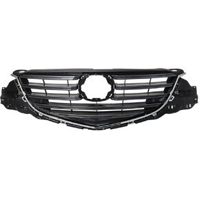 FZJDSD Black Front Grill Assembly Chrome W/Radar Hole KA0G50710B Compatible with Mazda CX-5 2015-2016 in Kuwait