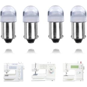 4-Pack 6V/3W 3055000-LED Push-In Light Bulb Compatible with Bernina Sewing Machine 1020,1030,1031,1080,1090,1100,1120,1130,1230,1260,1530,1630, Replacement for 3055000 3055000-G 3055000-LED in Saudi Arabia