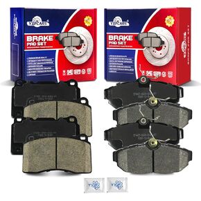 Ceramic Disc Brake Pads Set Front and Rear Replacement for Ford Mustang 2011 2012 2013 2014 in Saudi Arabia