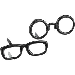 Eyelet Outlet Shape Brads-Black Glasses 12/Pkg in Kuwait