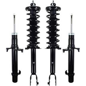 PM Auto Set of 4 Front Strut-Rear Quick Complete Strut-Coil Spring For 2012 Honda Crosstour V6 FWD in Saudi Arabia