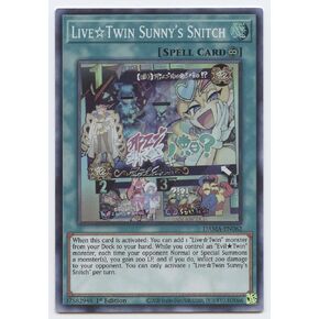 Live Twin Sunny's Snitch - DAMA-EN062 - Super Rare - 1st Edition in Saudi Arabia
