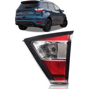 Tail Lights Assembly Compatible with Fo-rd Escape Kuga 2017 2018 2019, [Bulbs Included] Left/Driver Side, Taillight Rear Lamp Assembly, Replaces# GJ5Z13405E FO2802117, Red Lens in Saudi Arabia