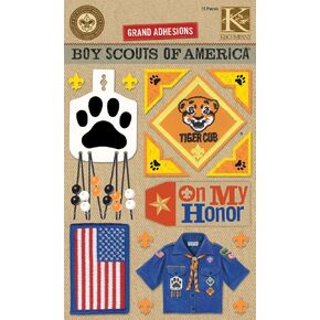 K&Company Boy Scout Tiger Cub Grand Adhesions Stickers in Kuwait