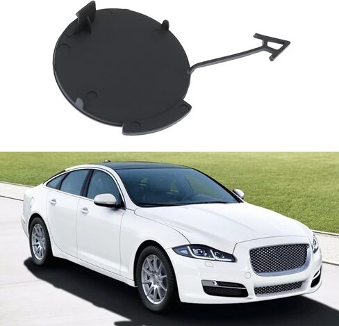 SING F LTD Car Front Bumper Tow Hook Eye Cover C2D5378XXX JA1029101 Compatible with Jaguar XJ 2010 2011-2019 in Kuwait