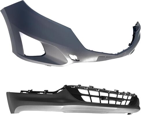MGWILL Front Bumper Cover Upper & Lower Compatible with 2018 2019 2020 Chevy Equinox in Kuwait