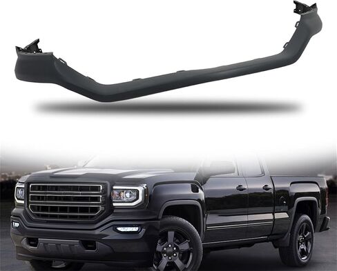 Silscvtt Front Bumper Upper Cover Primed Replacement for 2016-2018 Sierra 1500 in Kuwait