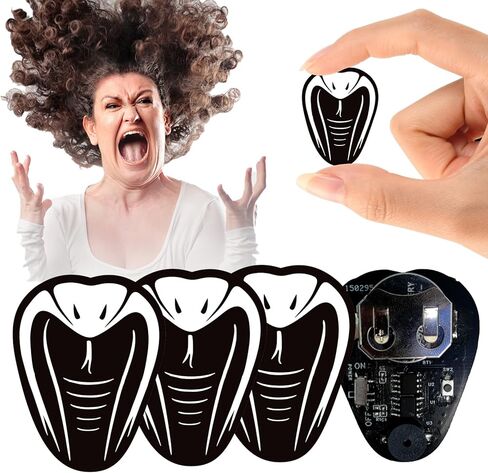Cricket Noise Maker Prank, Hidden Buzzing Sound Prank Device, Black, Office Home Car Adult Gag Gift Set (3 of Them) in Kuwait